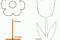 bastelvorlagen tulpen zum ausdrucken bastelvorlagen tulpen zum ausdrucken