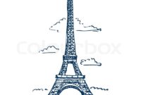 eifelturm gemalt eifelturm gemalt