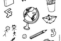 ausmalbilder schulkinder