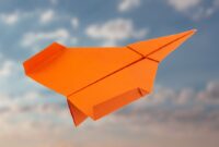 schneller papierflieger basteln schneller papierflieger basteln