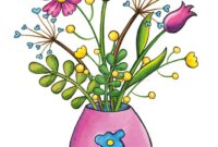 blume gezeichnet bunt blume gezeichnet bunt