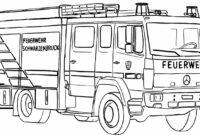 feuerwehr drehleiter ausmalbild feuerwehr drehleiter ausmalbild