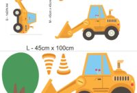 bagger fensterbild vorlage