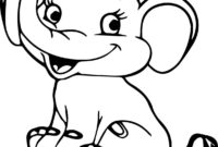 elefant ausmalbild elefant ausmalbild