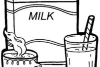 ausmalbild milch ausmalbild milch
