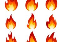 flamme zum ausdrucken