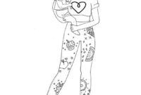 topmodel bilder zum ausmalen