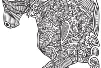 ausmalbilder pferde mandala ausmalbilder pferde mandala