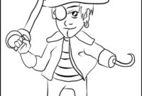 piraten malen einfach