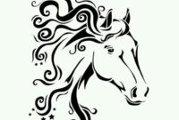 pferdeschablone pferdeschablone