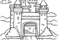 ritterburgen zum ausmalen