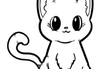 ausmalbilder kätzchen