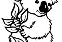 koala bild zum ausmalen koala bild zum ausmalen