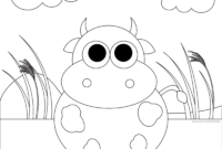 kuh ausmalbild kuh ausmalbild