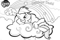 ausmalbilder my little pony rainbow dash ausmalbilder my little pony rainbow dash