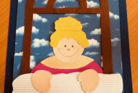 frau holle bastelvorlage