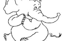 elefant ausmalbilder