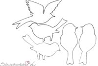 einfache vogel malen vorlagen
