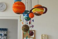 kindergarten weltall basteln mit kindern