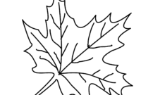 ausmalbilder herbst blatt