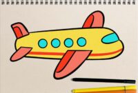 flugzeug malen einfach flugzeug malen einfach