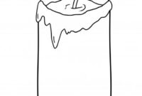 kerzen zum ausmalen kerzen zum ausmalen