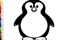 pinguine zum malen pinguine zum malen