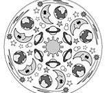 mandala weltall