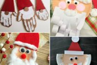 basteln weihnachten kinder einfach