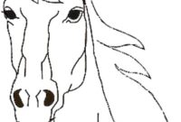 ausmalbild pferdekopf ausmalbild pferdekopf