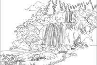 natur ausmalbilder erwachsene