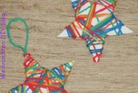 sterne basteln kinder 3 jahre