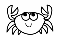 krebse zum ausmalen