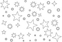 sternenhimmel ausmalbild sternenhimmel ausmalbild