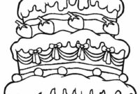 malvorlagen geburtstagstorte malvorlagen geburtstagstorte