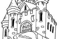 ausmalbild burg ausmalbild burg