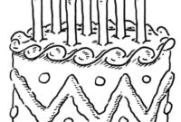 ausmalbild torte ausmalbild torte