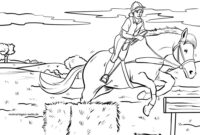 ausmalbilder springreiten ausmalbilder springreiten