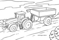 ausmalbild traktor einfach ausmalbild traktor einfach