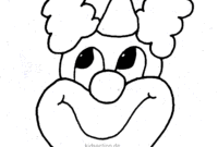 clown gesicht basteln vorlage clown gesicht basteln vorlage
