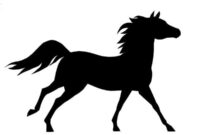 pferde schablone pferde schablone