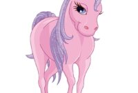 einhorn comic zeichnung