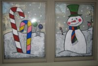 fenster bemalen winter fenster bemalen winter