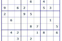 sudoku zum ausdrucken mit lösungen