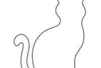 katze schablone zum ausdrucken katze schablone zum ausdrucken