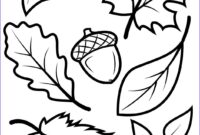 malvorlage blatt herbst