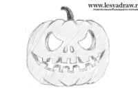 halloween zeichnung einfach