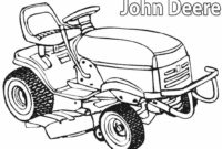 ausmalbild john deere