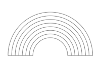 regenbogen basteln vorlage zum ausdrucken
