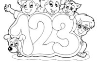 ausmalbilder zahlen ausmalbilder zahlen